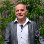 Portret van zanger Harold Mieger